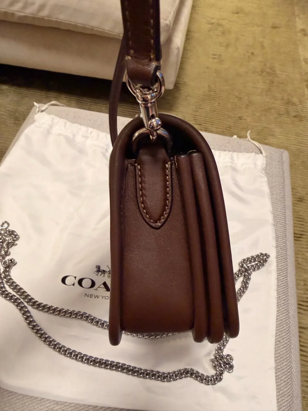 Coach Dinky in Maple with Silver Hardware (are-Issue) - Picture 4 of 7